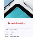 Adapter - Manufacturer Digital DAC USB Type C to 3.5MM for Samsung Google Oneplus