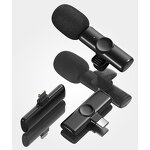 Microphone - Manufacturer K11 Type-c IOS Wireless Lapel Clip for Teaching