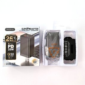 Wall Charger - Manufacturer US EU UK Plug 25W PD USB C QC3.0 Quick Charge