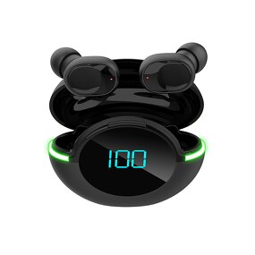 Headphones - Manufacturer Y80 TWS Wireless Touch Control LED Display BT5.3