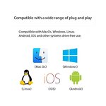 USB-C Hub - Manufacturer 7-in-1 Aluminum with PD 4K HDTV TF SD Reader