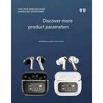 Earbuds - Manufacturer YX30 Wireless BT5.2 Big Battery LED Touch Screen Noise Cancelling