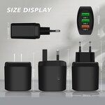 Wall Charger - Manufacturer 3usb Quick Charge 5V 2.4A 3 Ports Travel EU US UK