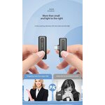 Microphone - Manufacturer M9 Mini Wireless Lavalier Noise Reduction for iPhone Type-c