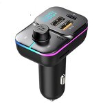 FM Transmitter - Manufacturer C24 Stereo Bass Type C MP3 Player Fast Charging
