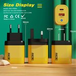 Wall Charger - Manufacturer 12w/30w USB C Dual Port QC3.0 Fast Charging