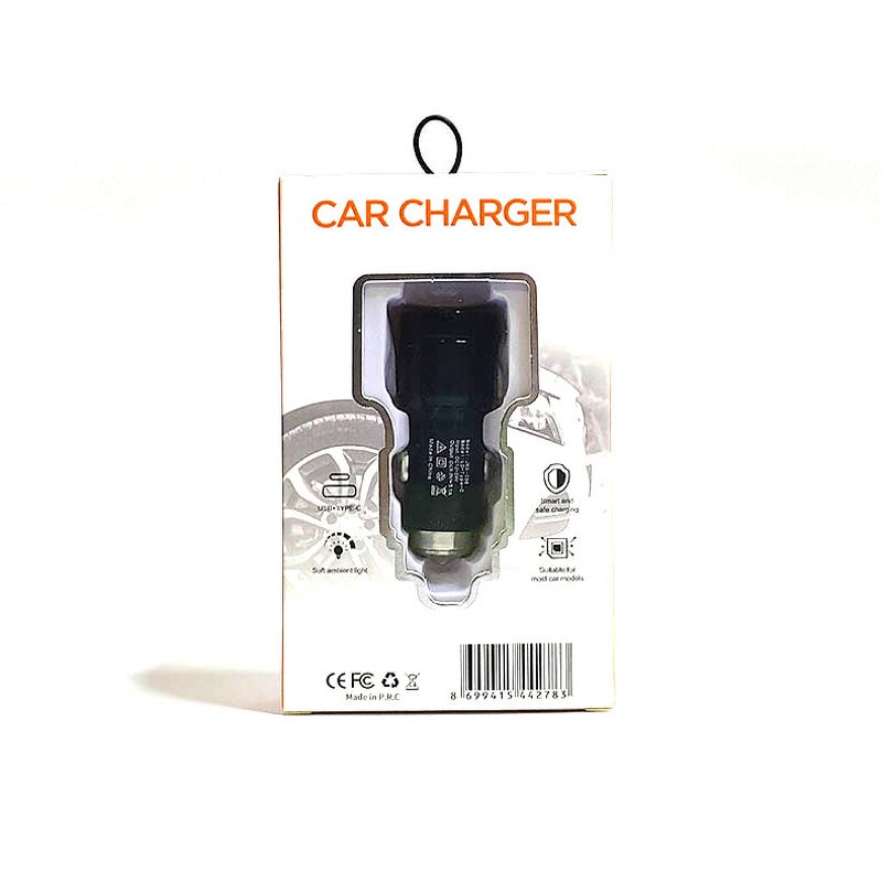 Car Charger - Manufacturer Metal 5V 12W PD USB C A+C Type C Cigarette Lighter