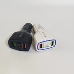 Car Charger - Manufacturer 30W 2 USB Type c PD 3 Ports for iPhone/Samsung/xiaomi