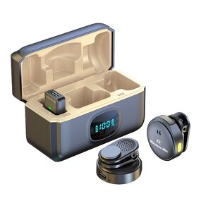 Microphone - Manufacturer NX10 Digital Tie Clip on Mini Mic 2.4ghz Wireless