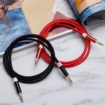 AUX Cable - Manufacturer Nylon Jack 3.5mm Male to Male Stereo Car Aux