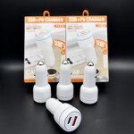 Car Charger - Manufacturer ABS 5V 2.4A 12W Dual USB Type C USB C