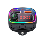 Car Charger - Manufacturer 5V 3A Type C Multifunction BT FM Transmitter