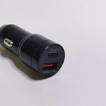 Car Charger - Manufacturer Metal 5V 12W PD USB C A+C Type C Cigarette Lighter
