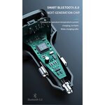 Car Charger - Manufacturer 3 Ports Dual USB FM Transmitter Wireless Stereo MP3 Player