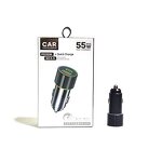 Car Charger - Manufacturer 38W Metal Zinc Alloy Dual Port USB C PD QC3.0 30W 18W