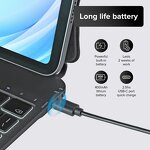 Keyboard Case - Manufacturer Floating Magnetic PU Leather for iPad Pro 12.9 11" Air5 10.9BT