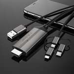 Cable - Manufacturer LD36 3-in-1 USB to HDTV 2m with Wireless Audio