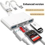 Card Reader - Manufacturer 5-in-1 SD TF Card Reader OTG Type-C USB C Multi Port