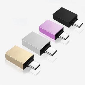 OTG Adapter - Manufacturer Male USB Type C to USB A 3.0 Female Converter