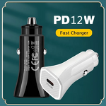 Car Charger - Manufacturer Universal PD 12W Type C USB C One Port