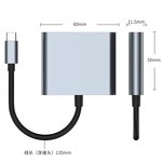 USB Hub - Manufacturer 3-in-1 Type C with HDTV Interface SD Style