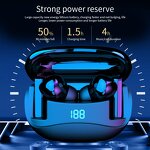 Earbuds - Manufacturer Mate60 BT Digital Display Stereo HIFI TWS Wireless