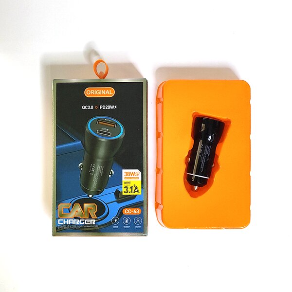 Car Charger - Manufacturer 12W PD USB C A+C Type C Cigarette Lighter