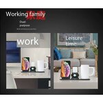 Wireless Charger - Manufacturer 5-in-1 15W Fast Charging ABS Thermos Cup for Phone Watch