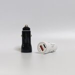 Car Charger - Manufacturer 12W PD USB C A+C Type C Cigarette Lighter