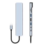 Docking Station - Manufacturer 8-in-1 24V Multiport 4K HD Ethernet TF SD USB 3.0