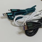 Cable - Manufacturer Red Green LED Light Micro USB Type-C Fast Charging