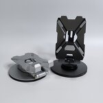 Phone Holder - Manufacturer L393 Aluminium Alloy 360 Degree Rotating Folding Tablet