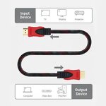Cable - Manufacturer Red 1080P 4K 1.5m/3M/5M/20m TV Computer HD 4k Cable