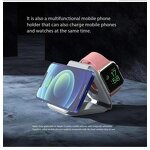 Wireless Charger - Manufacturer 3-in-1 15W Foldable Magnetic Fast Charging Pad