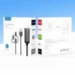 Cable - Manufacturer LD36 3-in-1 USB to HDTV 2m with Wireless Audio