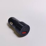 Car Charger - Manufacturer 38W Metal Zinc Alloy Dual Port USB C PD QC3.0 30W 18W