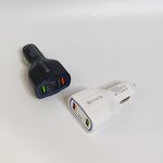 Car Charger - Manufacturer 30W 2 USB Type c PD 3 Ports for iPhone/Samsung/xiaomi