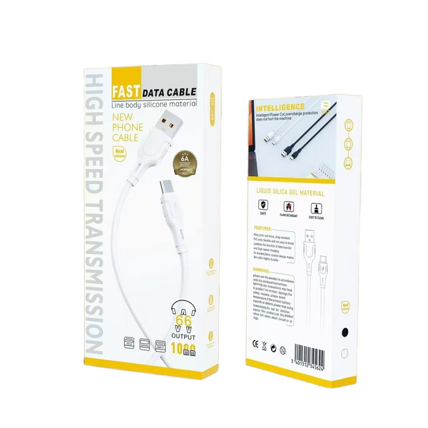 Cable - Manufacturer USB TPE Jacket Micro USB-C Type-C Pure Copper for iPhone