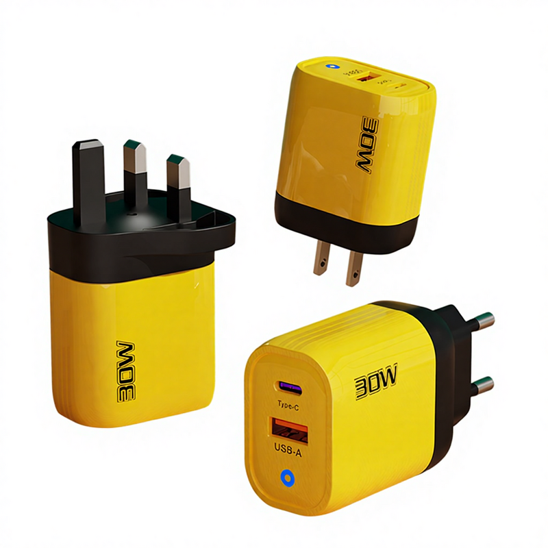 Wall Charger - Manufacturer 12w/30w USB C Dual Port QC3.0 Fast Charging