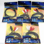 Cable - Manufacturer 1.5m 3RCA*3RCA 3.5MM to 3RCA 3.5MM to 2RCA Audio Video