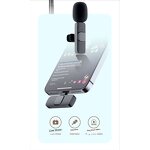 Microphone - Manufacturer K9 Wireless Lapel Professional Podcast HD Rechargeable