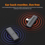 Microphone - Manufacturer J13 Wireless Lavalier Mini 2-in-1 Clip Noise Reduction