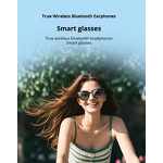 AI Smart Sunglasses Manufacturer - GL5 UV Protection for Bluetooth Plastic for Music Play Private Model Call Listening Cross-Border