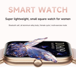 Women's Smart Watch Manufacturer - Km66 IP68 Waterproof TFT Display Fashion Sports Health IOS Call Music Information Reminder Silicone