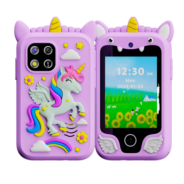 Kids Smart Phone Manufacturer - Christmas Birthday Gift with Dual Camera and Music Player Toddler Learning Play Toy