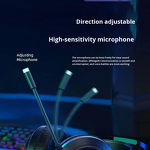 Gaming Headset Manufacturer - Speed Titanium Factory Direct Sale Over-Ear Wired 7.1 RGB Lighting Esports Studio Music Active Noise Cancellation