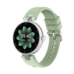 Women's Smart Watch Manufacturer - H18 AMOLED Display IP68 Waterproof IOS Monitoring Blood Pressure Heart Rate Menstrual Cycle Silicone