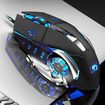 Gaming Mouse Manufacturer - Xinmeng XM-M322 Mechanical Snake USB Wired 6-Button Weighted Macro Programming Internet Cafe Cf Lol Laptops