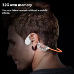 Sports Earphones Manufacturer - Professional Level 8 with 32G Waterproof Memory JL Chipset LED Bone Conduction Factory New