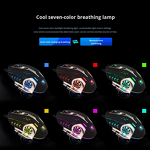 Gaming Mouse Manufacturer - Xinmeng XM-M322 Mechanical Snake USB Wired 6-Button Weighted Macro Programming Internet Cafe Cf Lol Laptops